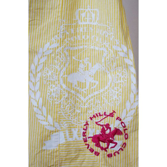 Girls Dress Glitter Button Front Ruffle Detail - Picture 6 of 7